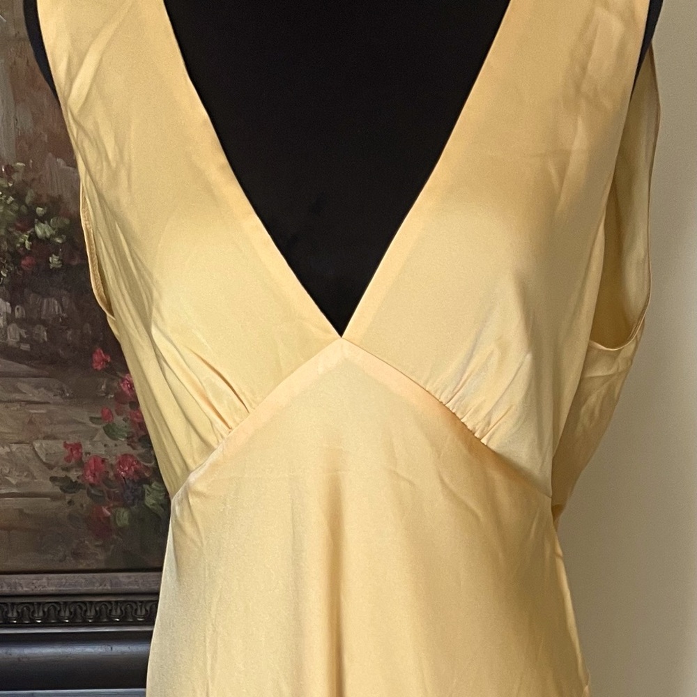 Meski maxi satin dress size L